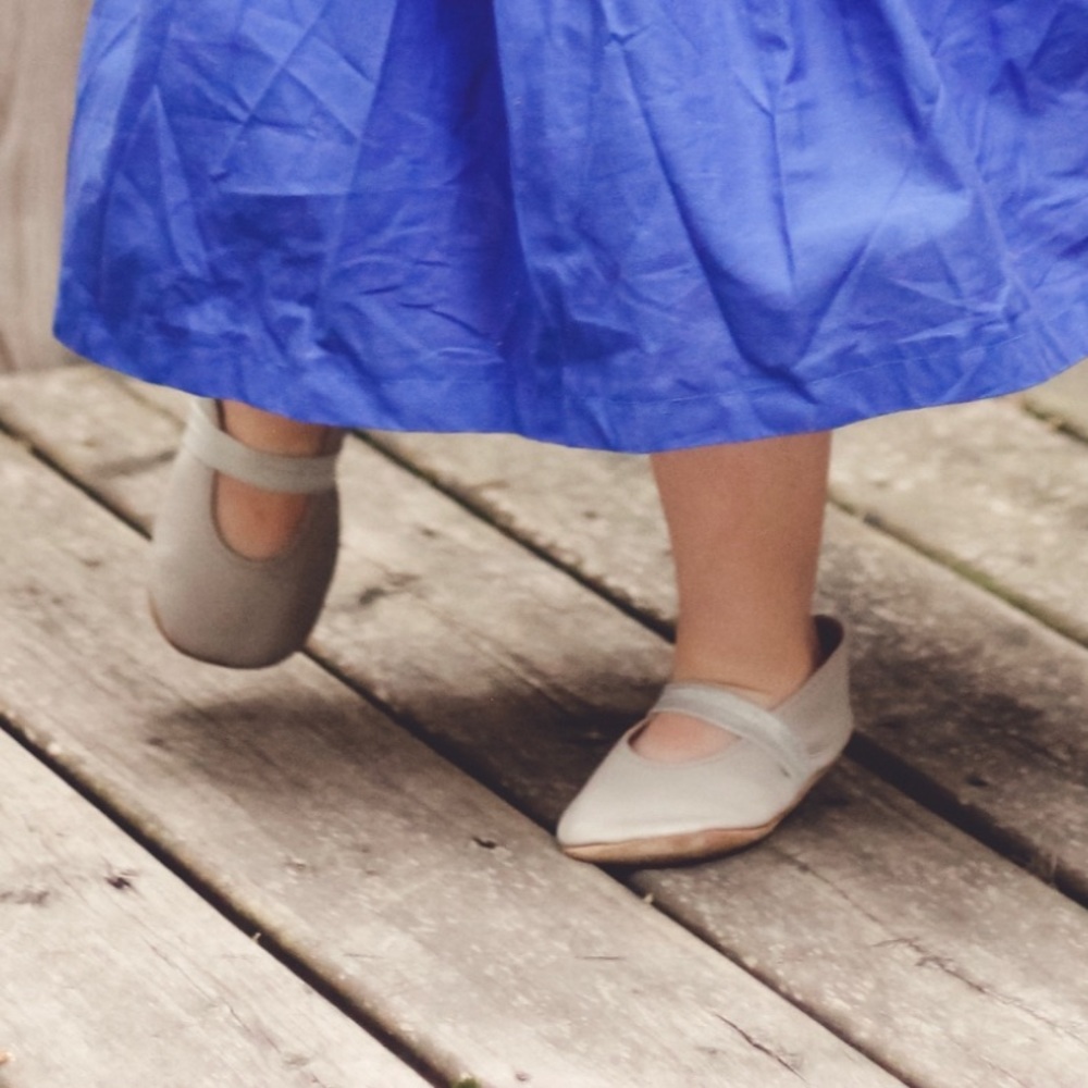 Ulla & Viggo Desert Ballet Flats in Nuage